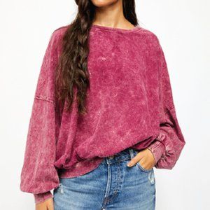 Free People 213 Tee Sweatshirt